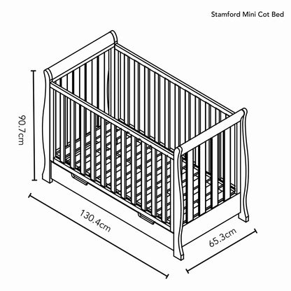 Obaby Stamford Mini Sleigh 2 Piece Room Set