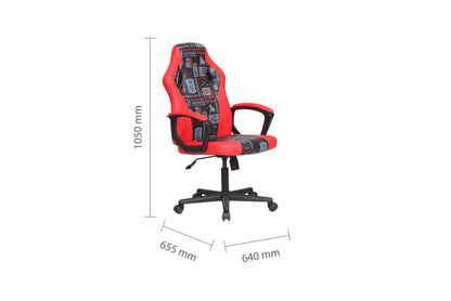 Disney Home - Star Wars Red Computer Gaming Chair - Kidsly