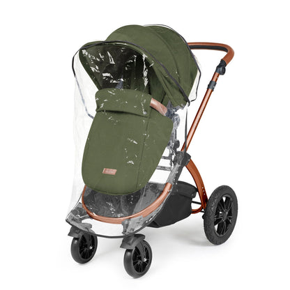 Stomp Luxe All in One I-Size Travel System & Isofix Base - Woodland