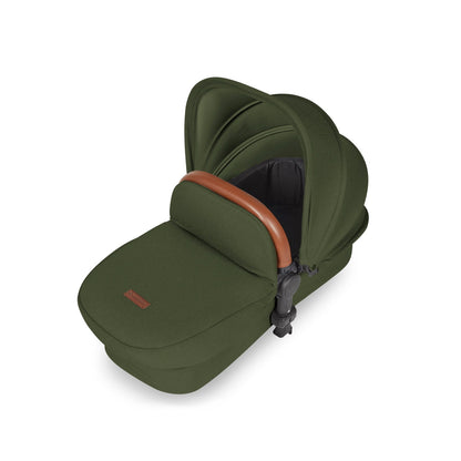 Stomp Luxe All in One I-Size Travel System & Isofix Base - Woodland