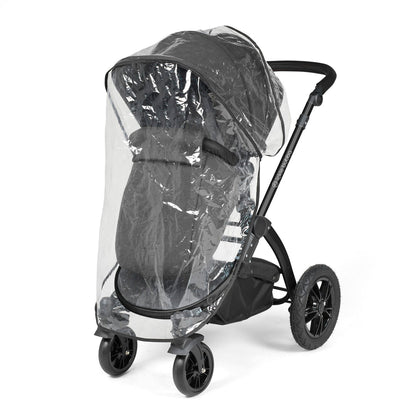 Stomp Luxe All in One I-Size Travel System & Isofix Base - Charcoal Grey