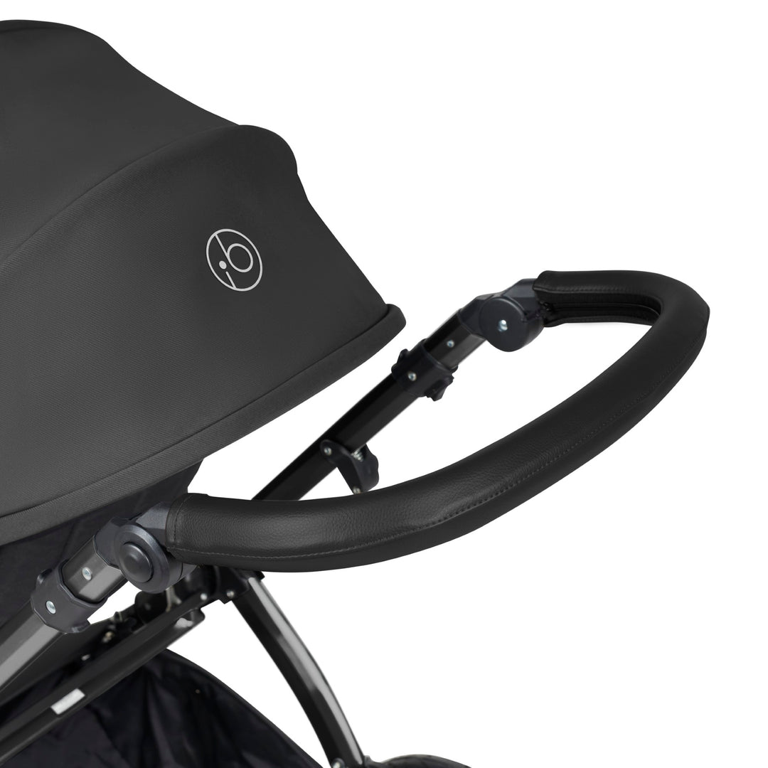 Stomp Luxe All in One I-Size Travel System & Isofix Base - Charcoal Grey