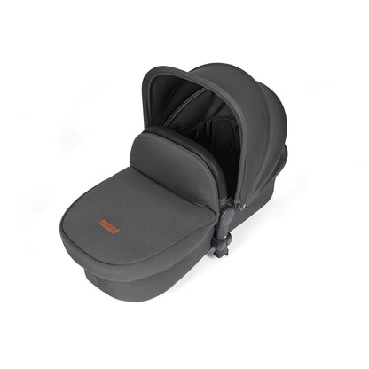 Stomp Luxe All in One I-Size Travel System & Isofix Base - Charcoal Grey