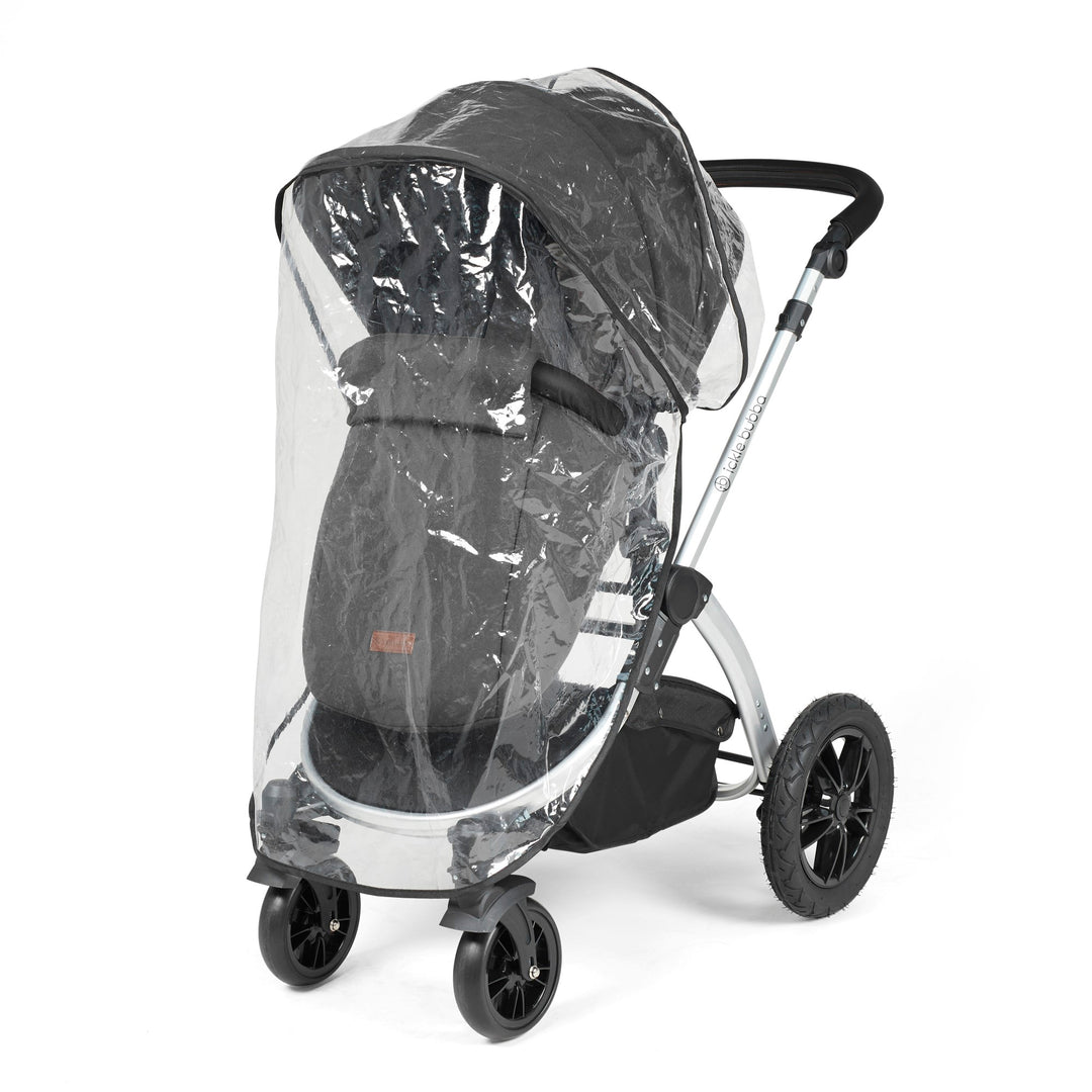 Stomp Luxe All in One I-Size Travel System & Isofix Base - Charcoal Grey