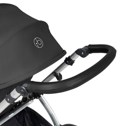 Stomp Luxe All in One I-Size Travel System & Isofix Base - Charcoal Grey