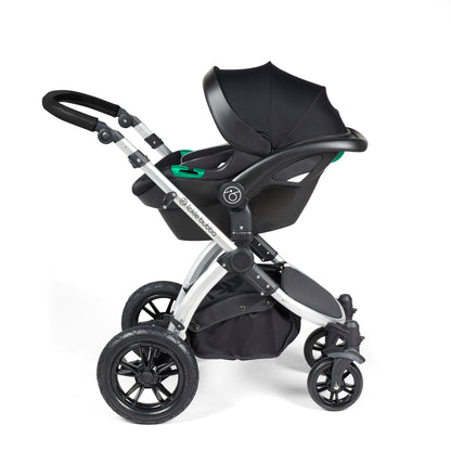 Stomp Luxe All in One I-Size Travel System & Isofix Base - Desert