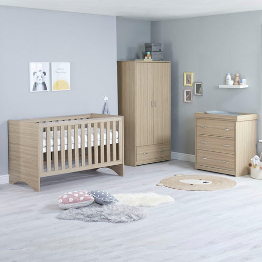Babymore Veni 3 Piece Nursery Room Set - Kidsly