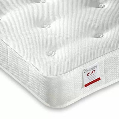 Clay Ortho Low Profile Coil Sprung Mattress