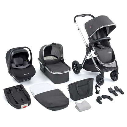 Babymore Memore V2 Travel System 13 Piece Pecan i-Size - Kidsly