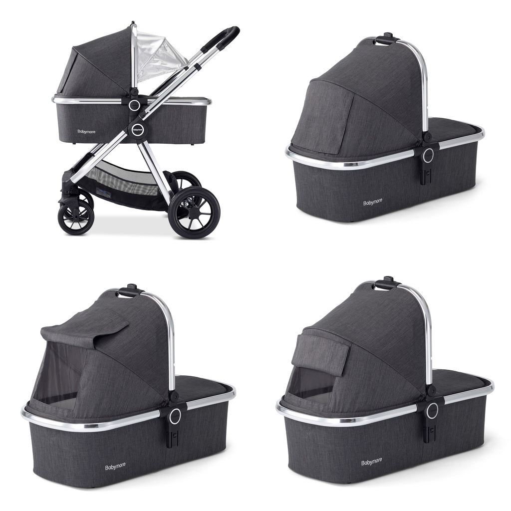 Babymore Memore V2 Travel System 13 Piece Pecan i-Size - Kidsly