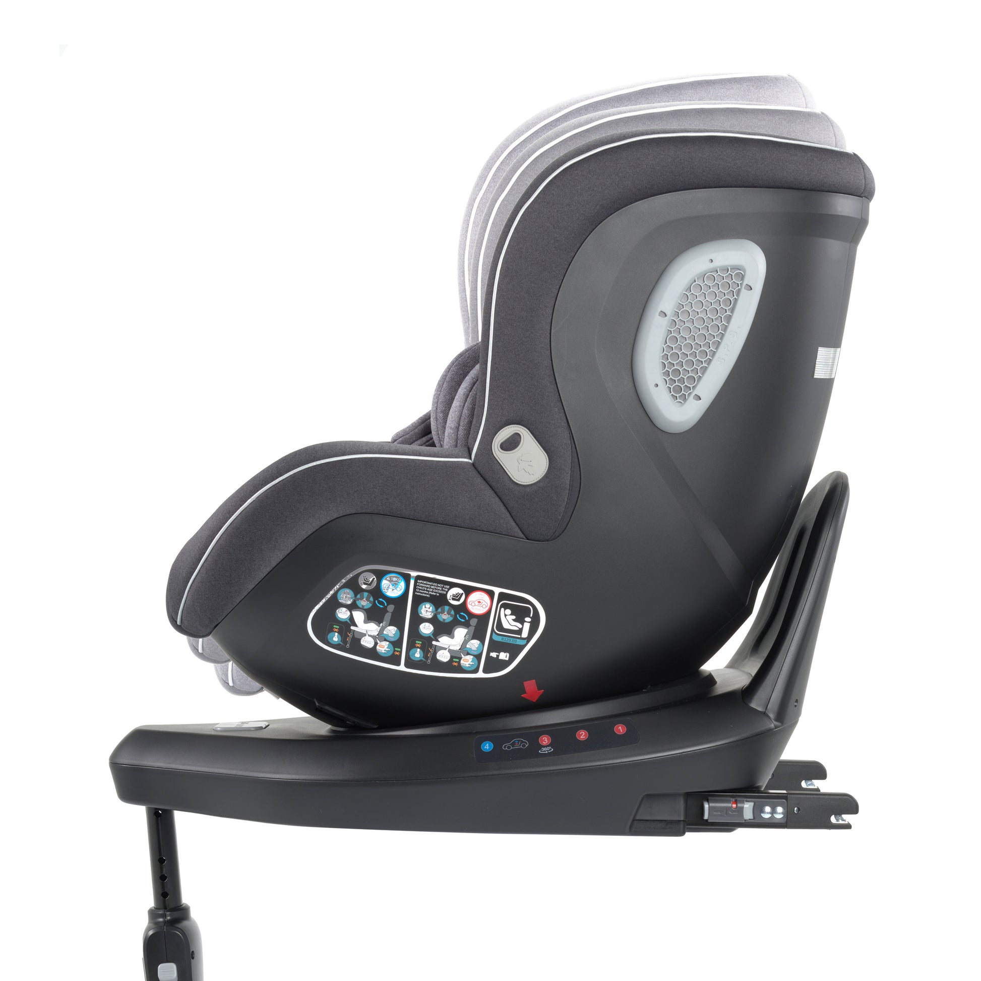 Babymore Kola 360° Rotating i-Size 40-105cm 0-4 years Car Seat - Kidsly