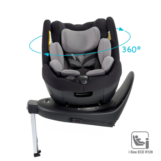 Babymore Macadamia 360° Rotating i-Size 40-135cm 0-12 years All Stages Car Seat - Kidsly