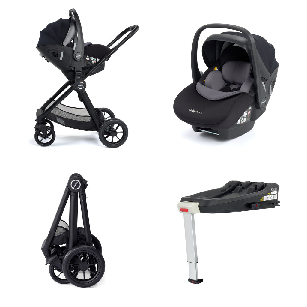 Babymore Memore V2 Travel System 13 Piece Pecan i-Size - Kidsly