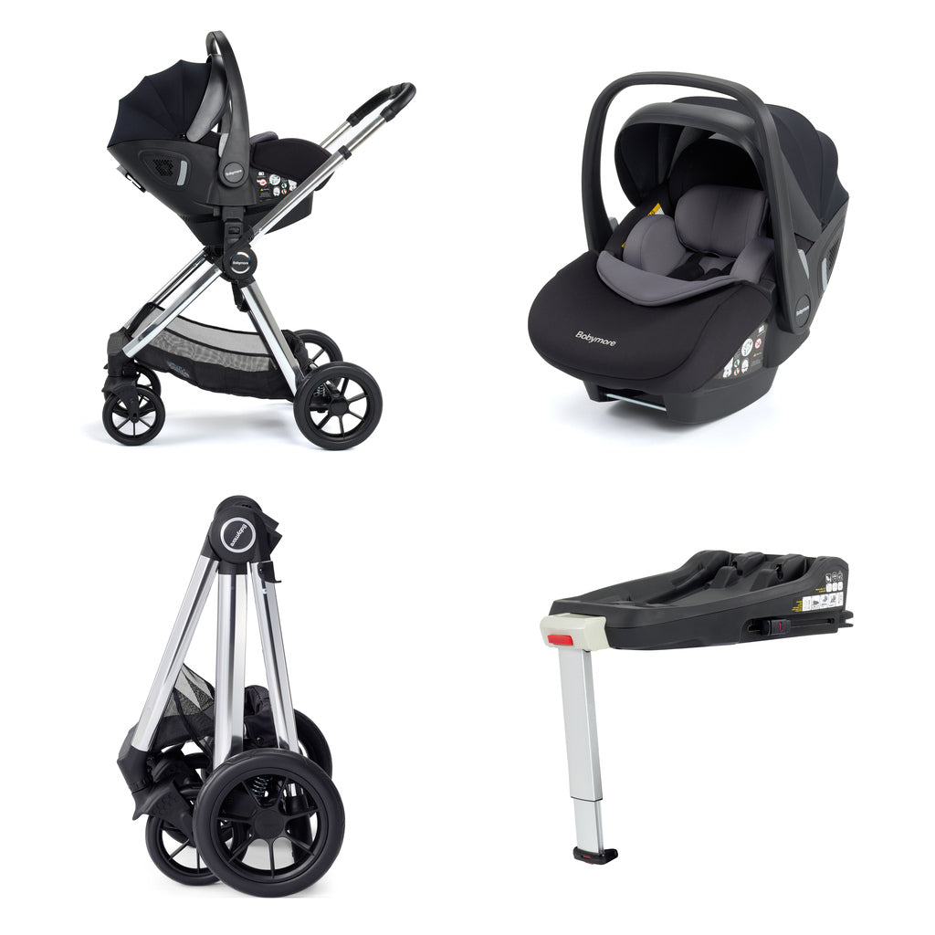 Babymore Memore V2 Travel System 13 Piece Pecan i-Size - Kidsly