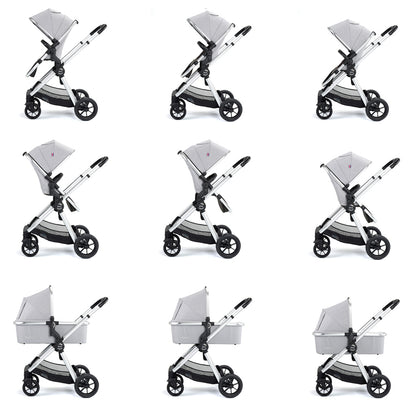 Babymore Memore V2 Travel System 13 Piece Pecan i-Size - Kidsly