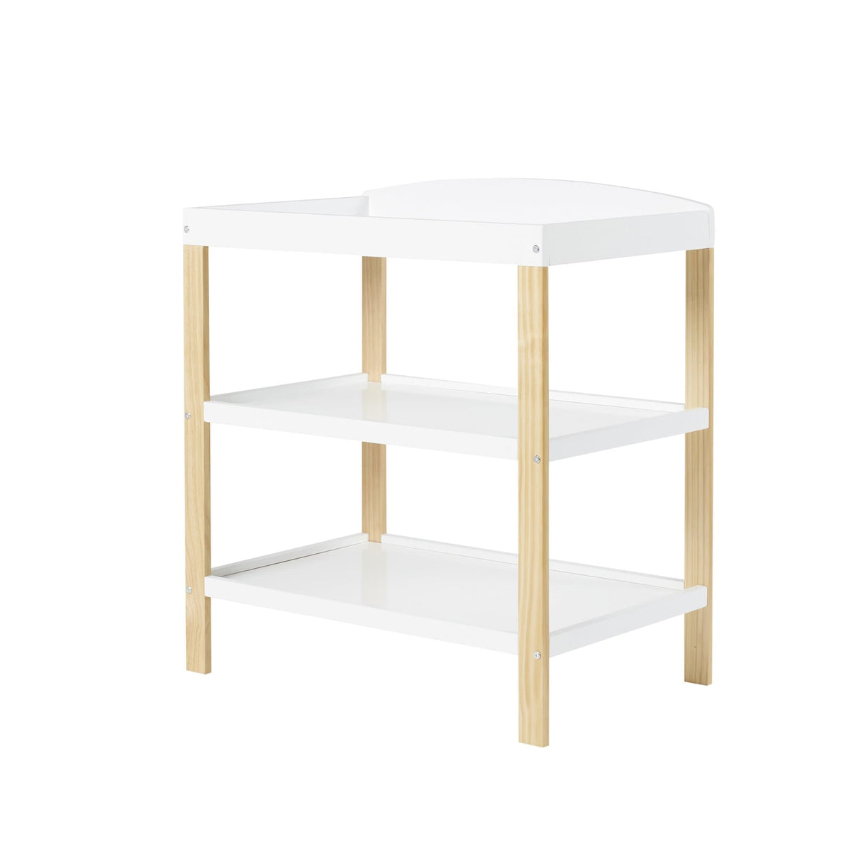 Ickle Bubba Coleby Scandi Classic 2 Piece Furniture Set and Under Drawer - White