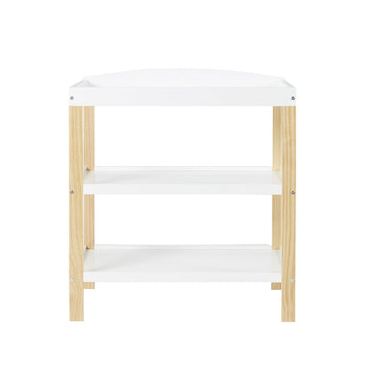 Ickle Bubba Coleby Scandi Classic 2 Piece Furniture Set and Under Drawer - White