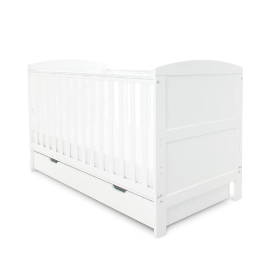 Ickle Bubba Coleby Classic Cot Bed with Under Drawer