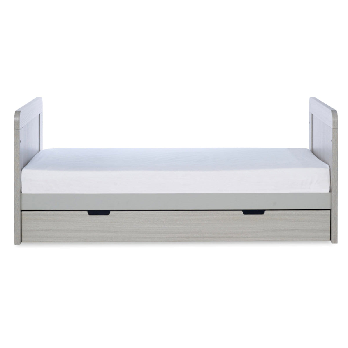 Ickle Bubba Pembrey Cot Bed, Under Drawer and All Seasons Premium Pocket Sprung Mattress Mattress