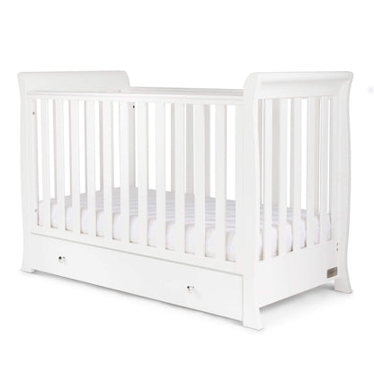 Ickle Bubba Snowdon 4 in 1 Mini Cot Bed and All Seasons Premium Pocket Sprung Mattress  - White