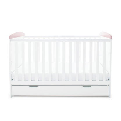 Ickle Bubba Coleby Style 2 Piece Furniture Set with Under Drawer - Elephant Love Pink