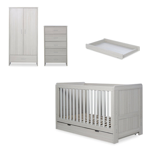 Ickle Bubba Pembrey 4 Piece Furniture Set and Under Drawer