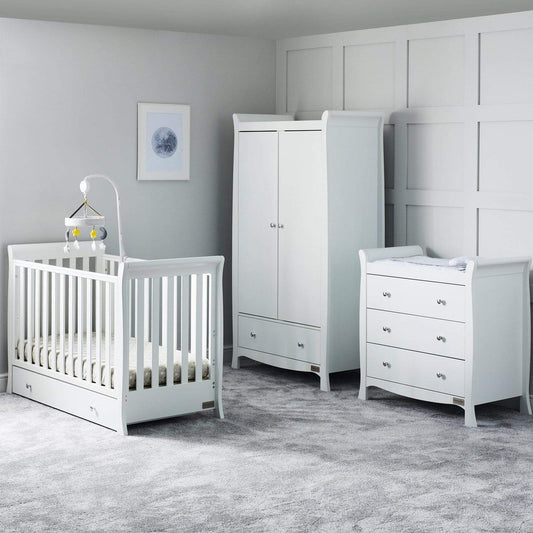 Ickle Bubba Snowdon 4 in 1 Mini 3 Piece Furniture Set - White