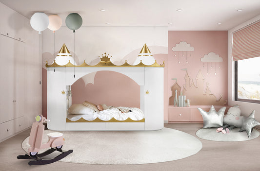 Kings & Queens Castle Luxury Childrens Bed