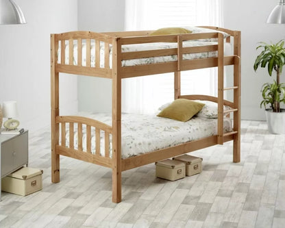 Mya White Solid Bunk Bed