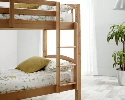 Mya White Solid Bunk Bed