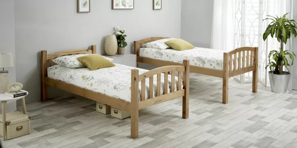 Mya White Solid Bunk Bed