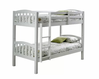 Mya White Solid Bunk Bed