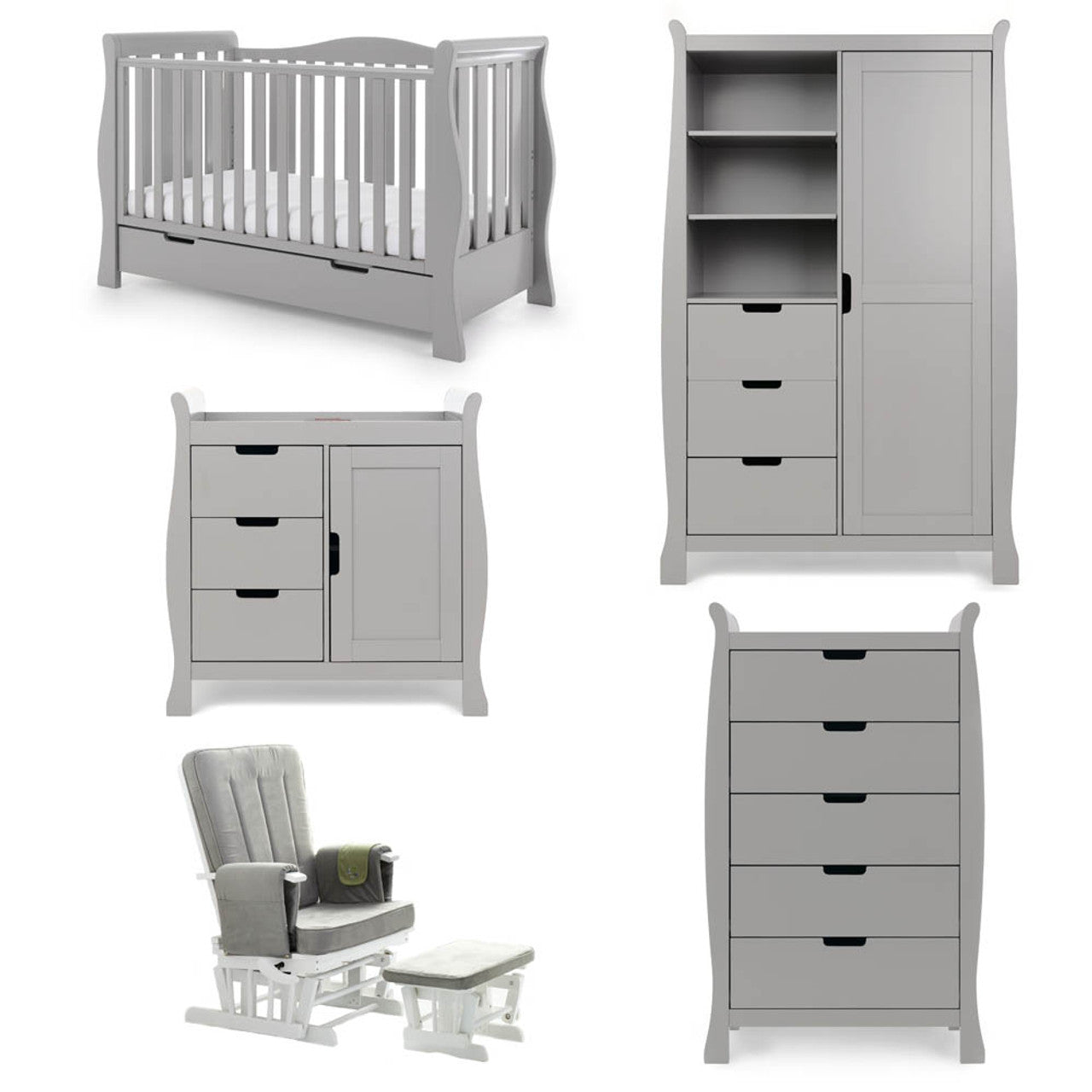 Obaby Stamford Luxe 5 Piece Room Set