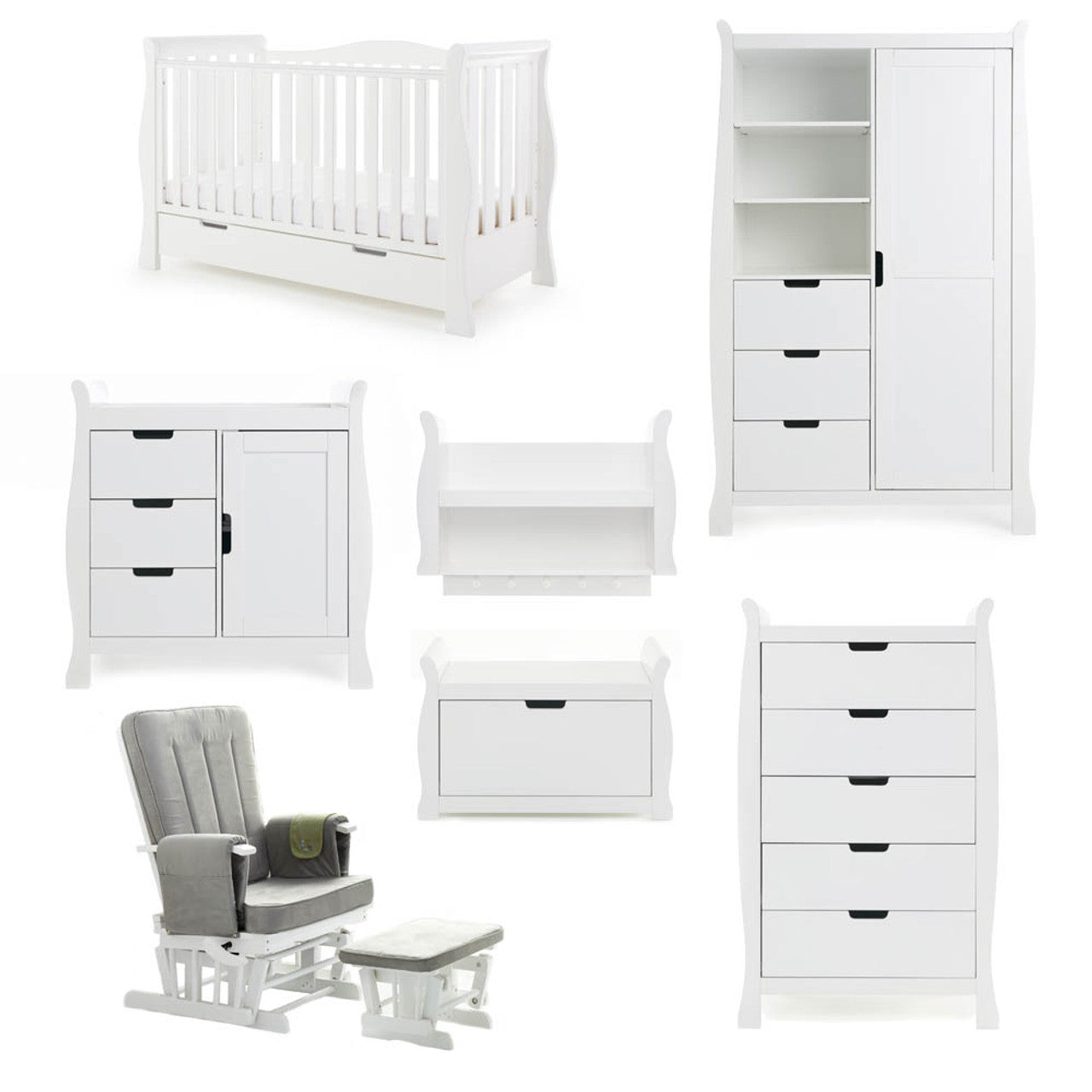 Obaby Stamford Luxe 7 Piece Room Set