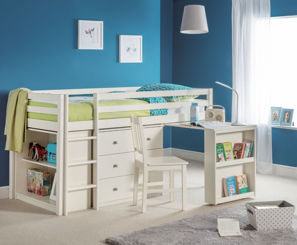 Roxy Wooden Mid Sleeper Frame Only